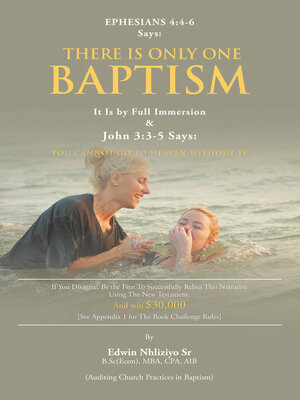 cover image of There Is Only One BAPTISM
